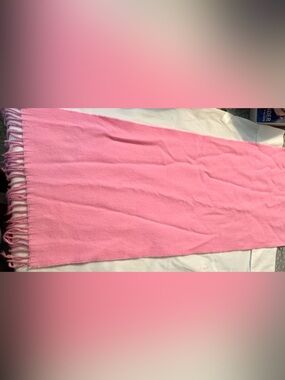 Soft Pink Cashmere Feel Scarf